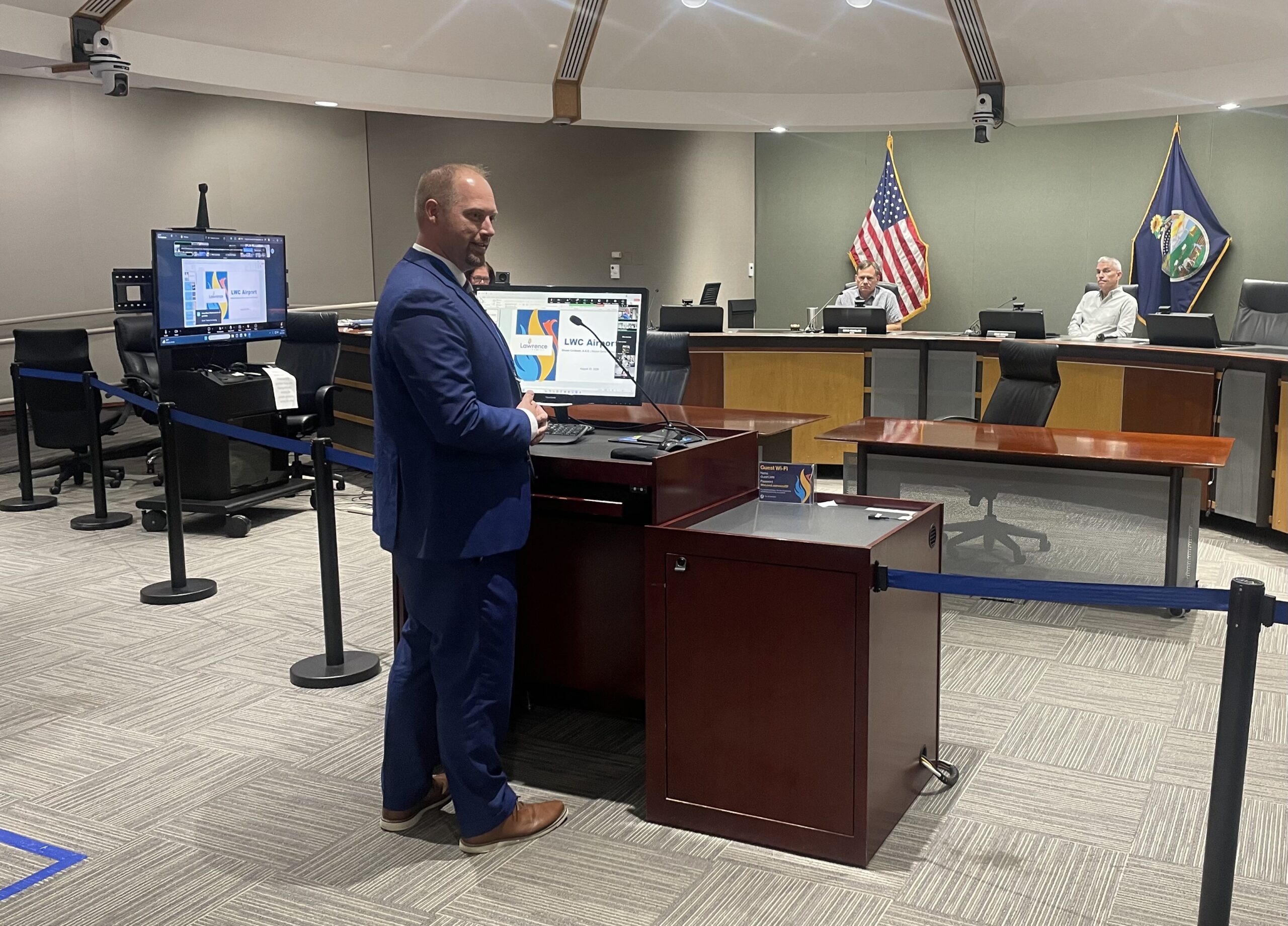 Lawrence’s new airport manager doesn’t have estimate for when FAA compliance issues will be resolved